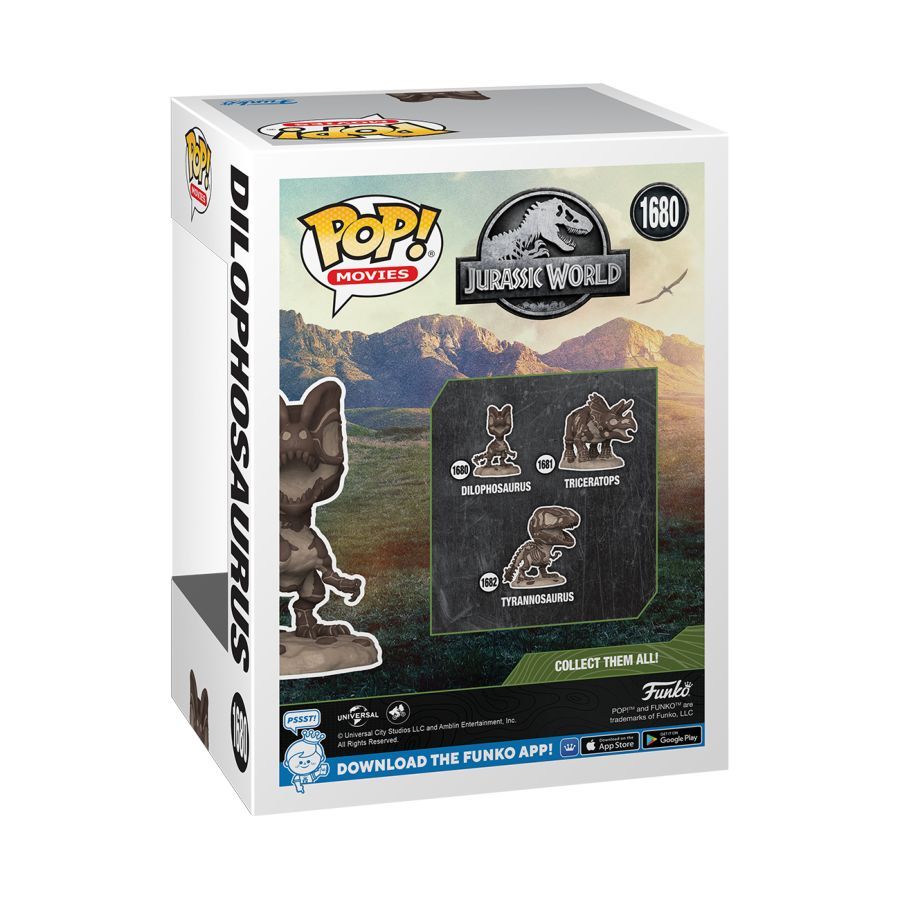 Jurassic Park – Dilophoaurus Fossil (Pop! Vinyl)