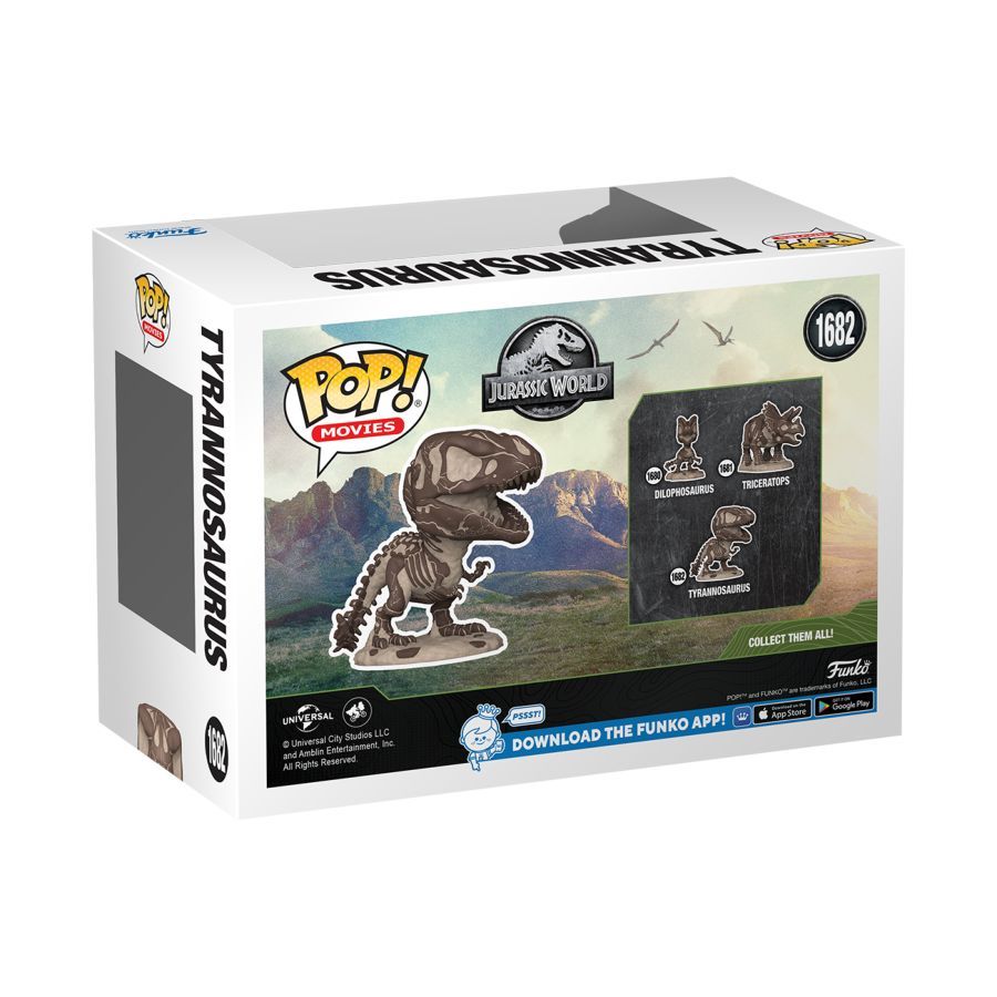 Jurassic Park - Tyrannosaurus Fossil (Pop! Vinyl)