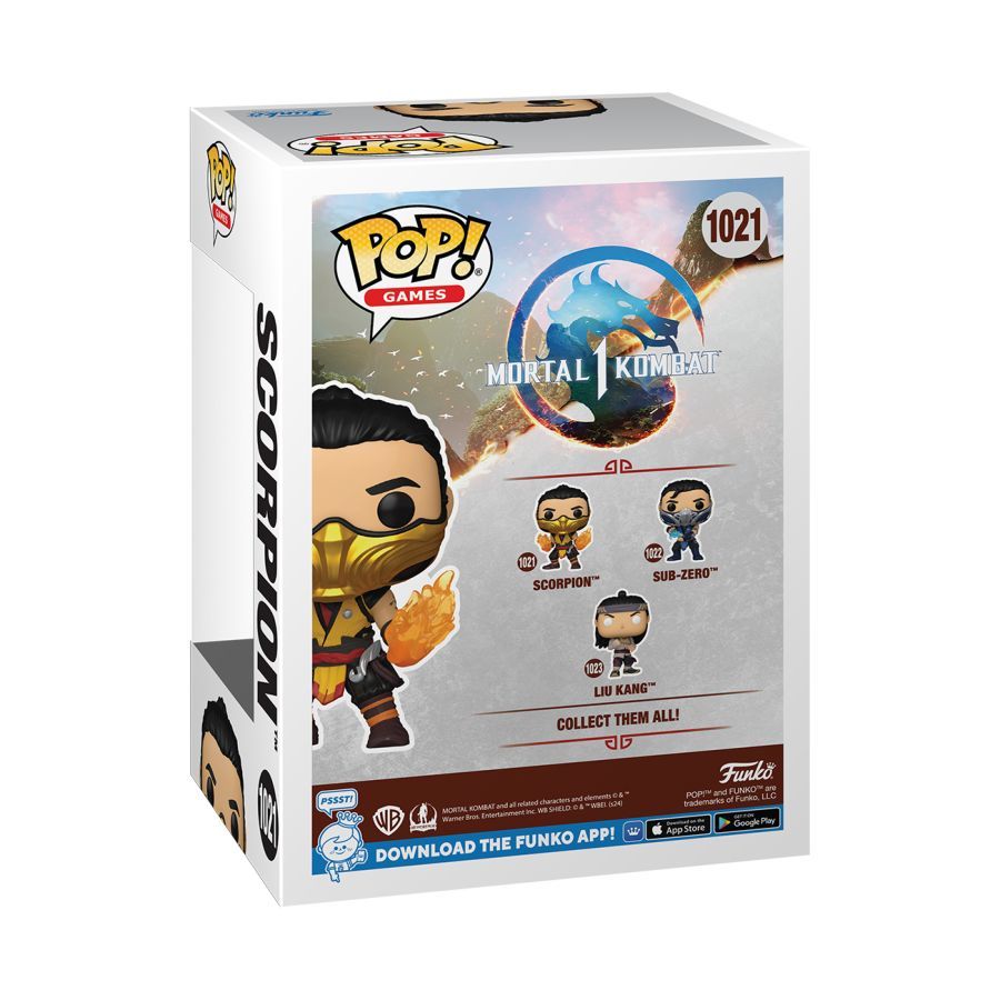 Mortal Kombat 1 - Scorpion (Pop! Vinyl)