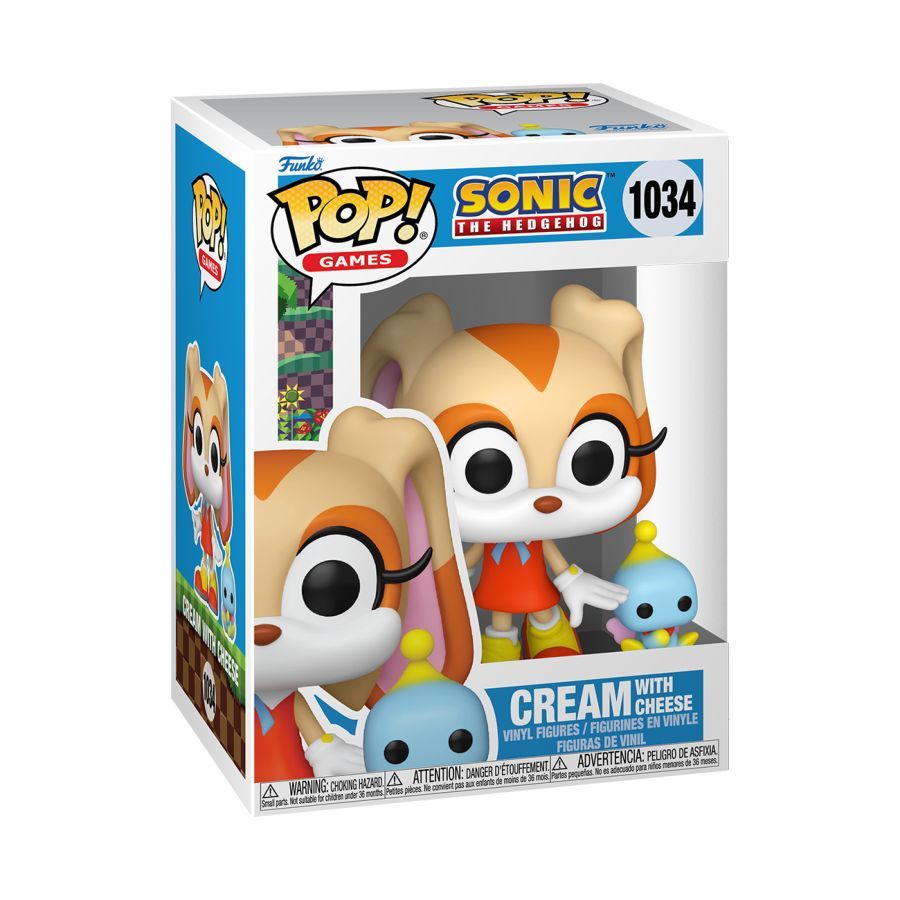 Sonic the Hedgehog – Cream with Cheese (Pop! Vinyl)