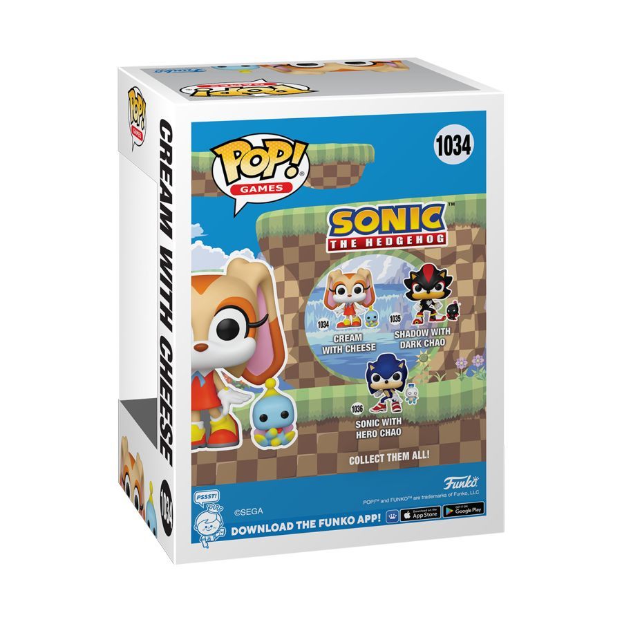 Sonic the Hedgehog – Cream with Cheese (Pop! Vinyl)