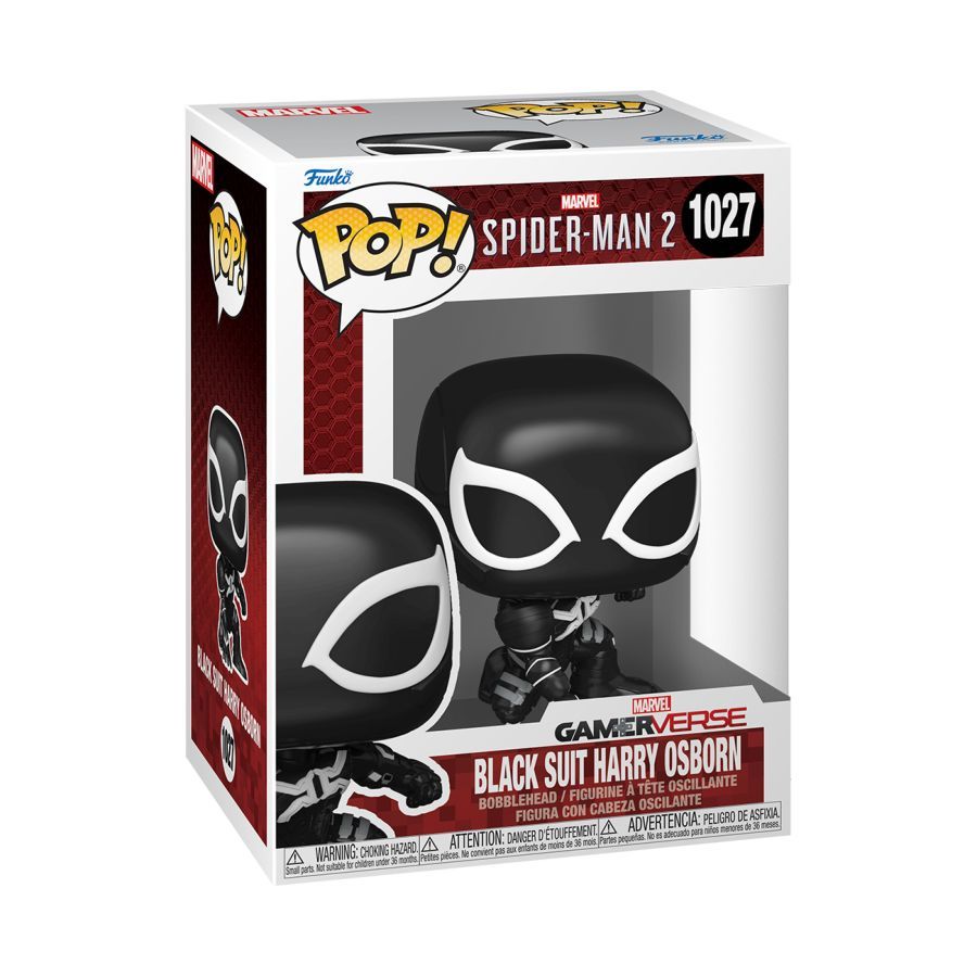 Spider-Man 2 (VG 2023) – Black Suit Harry Osborn (Pop! Vinyl)