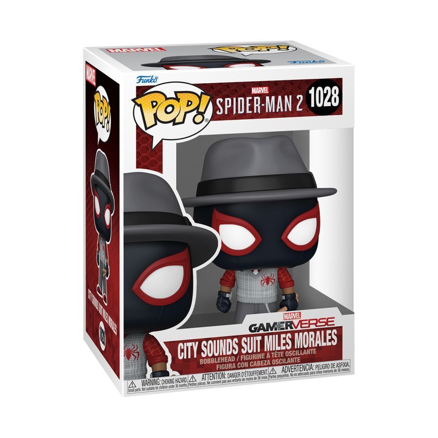 Spider-Man 2 (VG 2023) – City Sounds Suit Miles Morales (Pop! Vinyl)