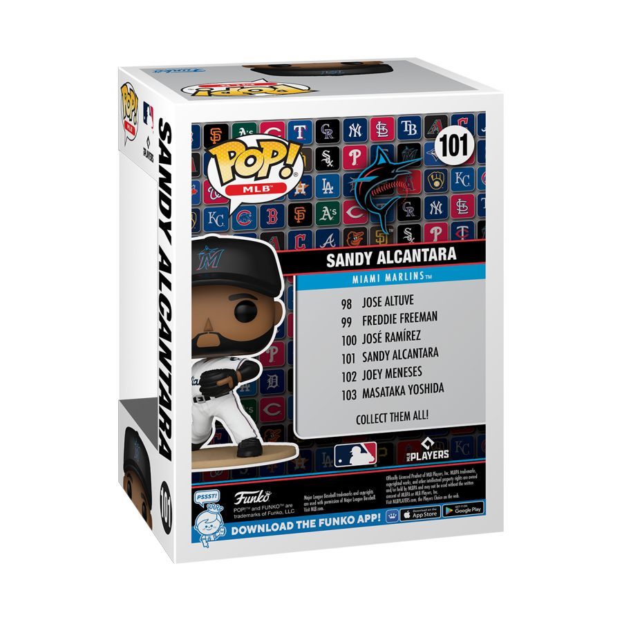 MLB: Marlins - Sandy Alcantara (Pop! Vinyl)