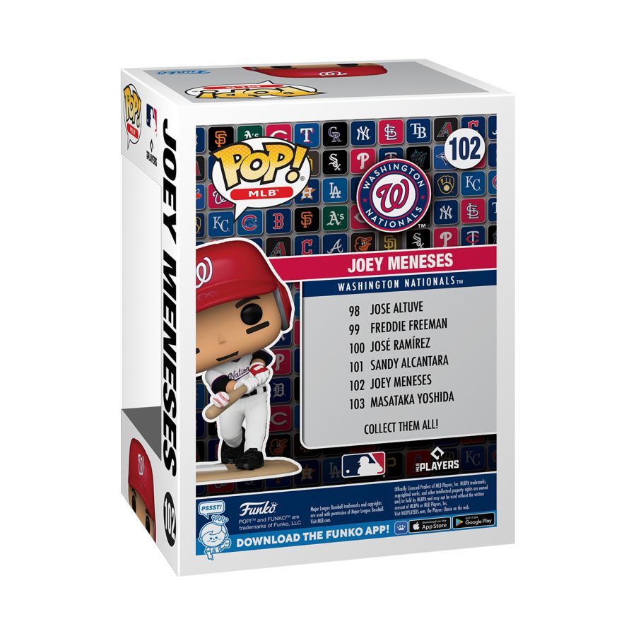 MLB: Nationals - Joey Meneses (Pop! Vinyl)