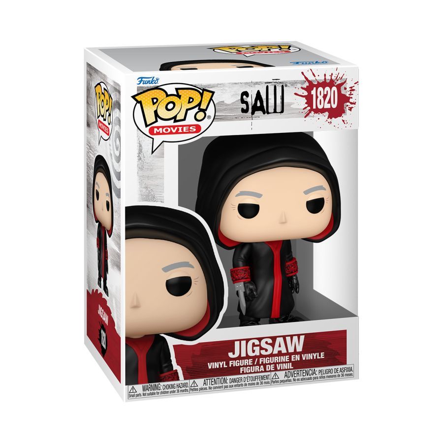 Saw: 10th Anniversary – Jigsaw Killer (Pop! Vinyl)