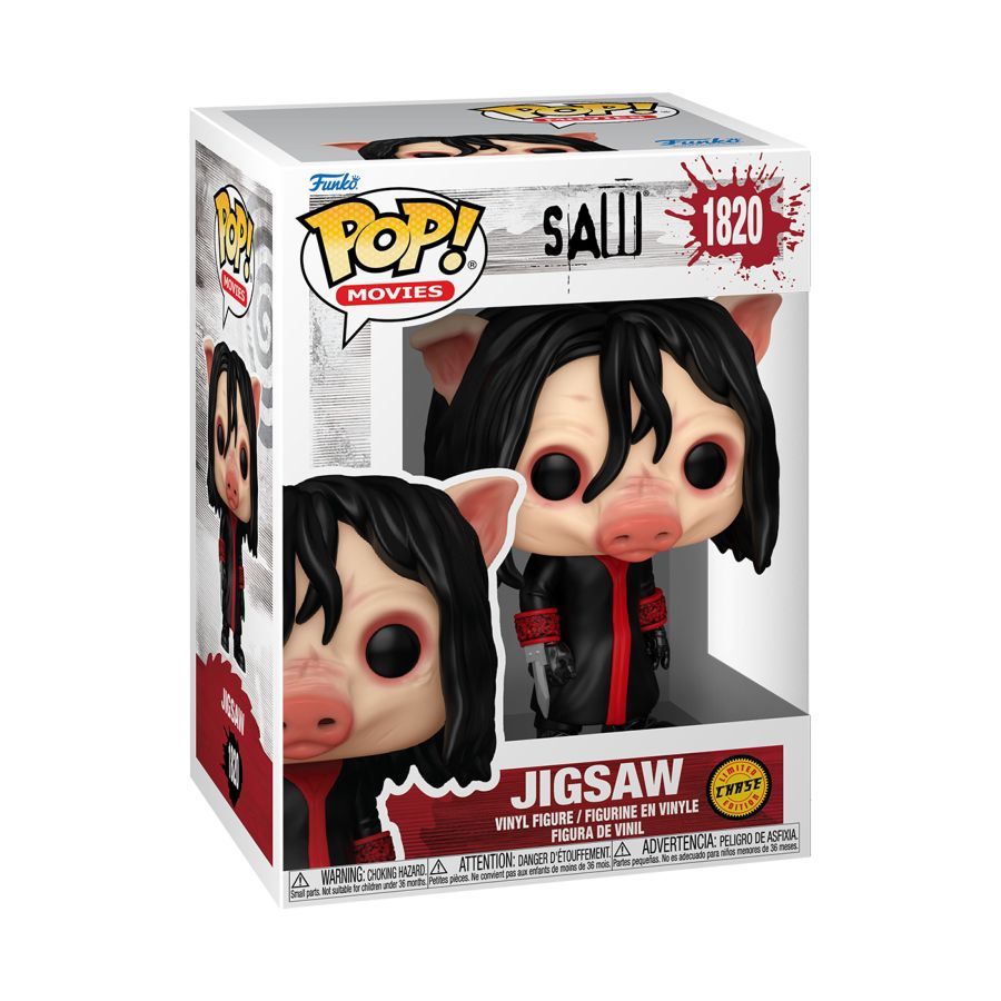 Saw: 10th Anniversary – Jigsaw Killer (Pop! Vinyl)