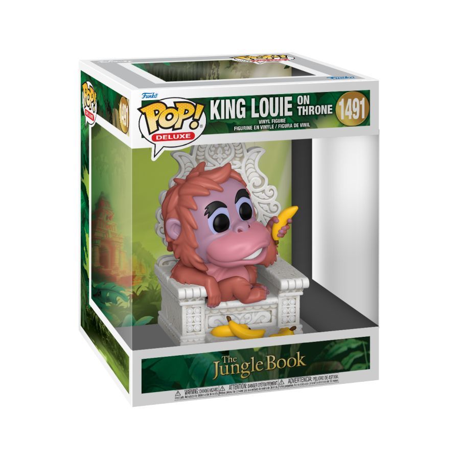 Jungle Book – King Louie on Throne Pop! Deluxe
