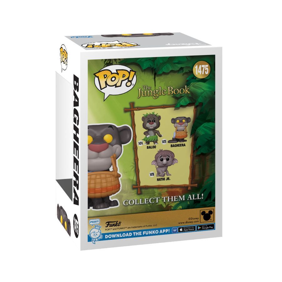Jungle Book – Bagheera with basket (Pop! Vinyl)