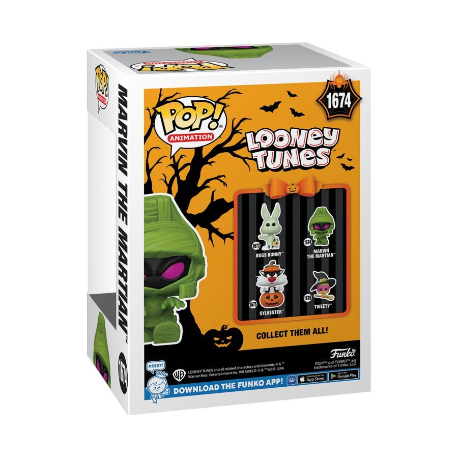 Looney Tunes: Halloween – Marvin the Martian (Mummy) (Pop! Vinyl)