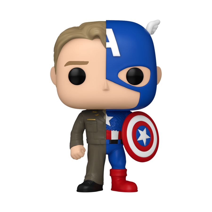Marvel Comics – Captain America/Steve Rogers: Split (Pop! Vinyl)