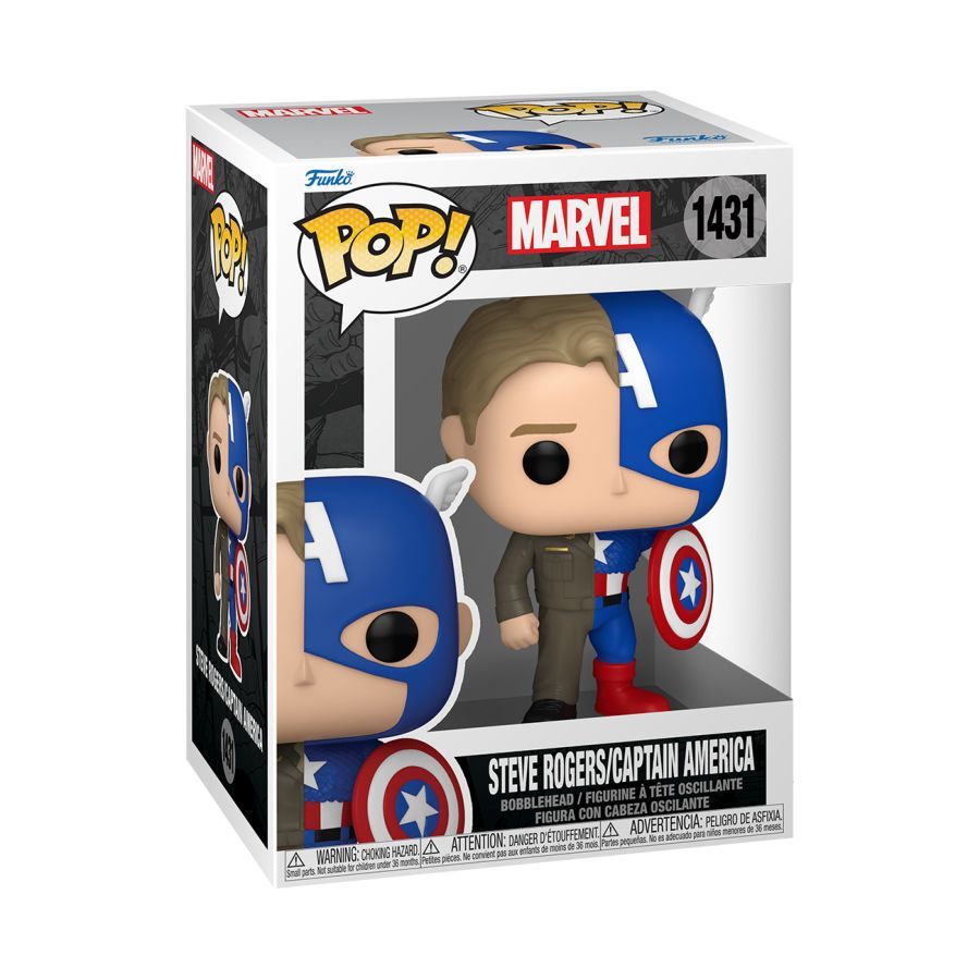 Marvel Comics – Captain America/Steve Rogers: Split (Pop! Vinyl)