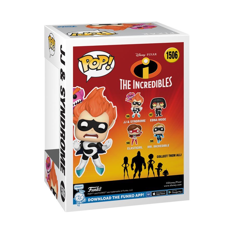 Incredibles: 20th Anniversary - Jack Jack And Syndrome Premium (Pop! Vinyl)