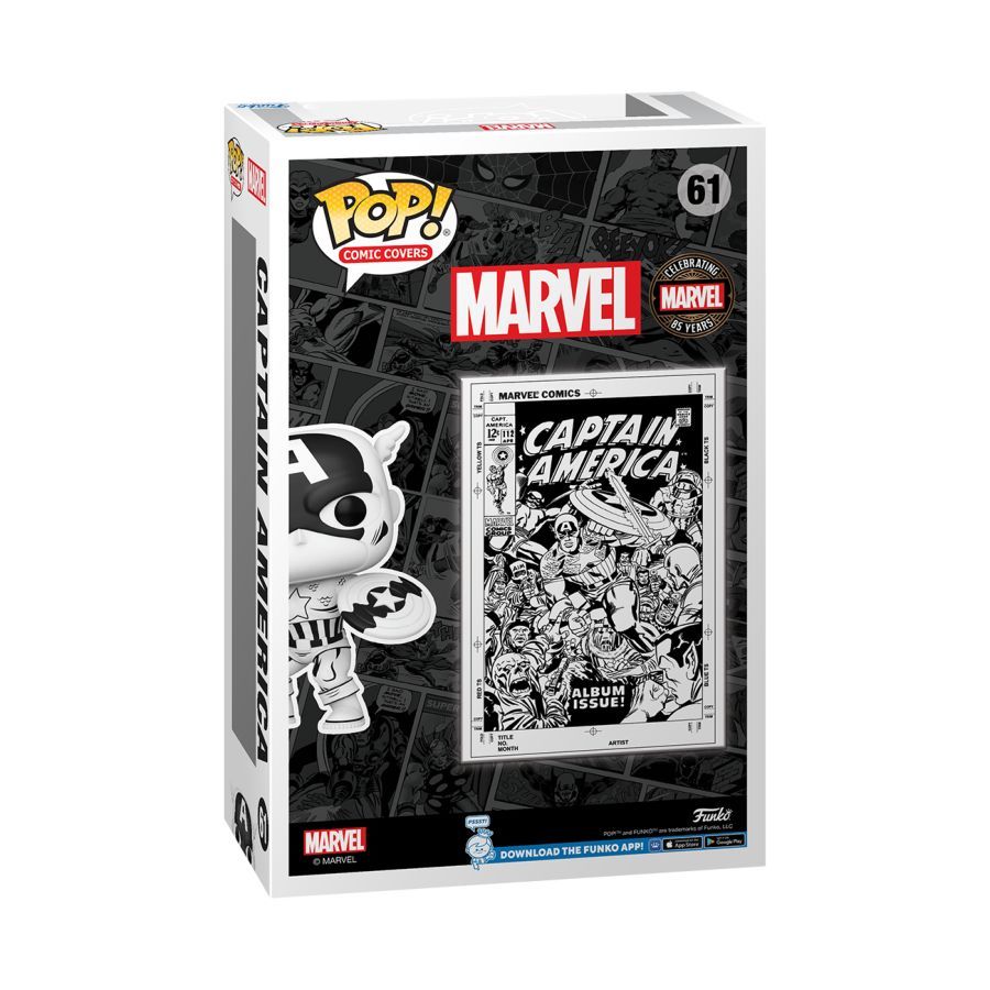 Marvel: 85th - Captain America #1 Comic Cover (Pop! Vinyl)