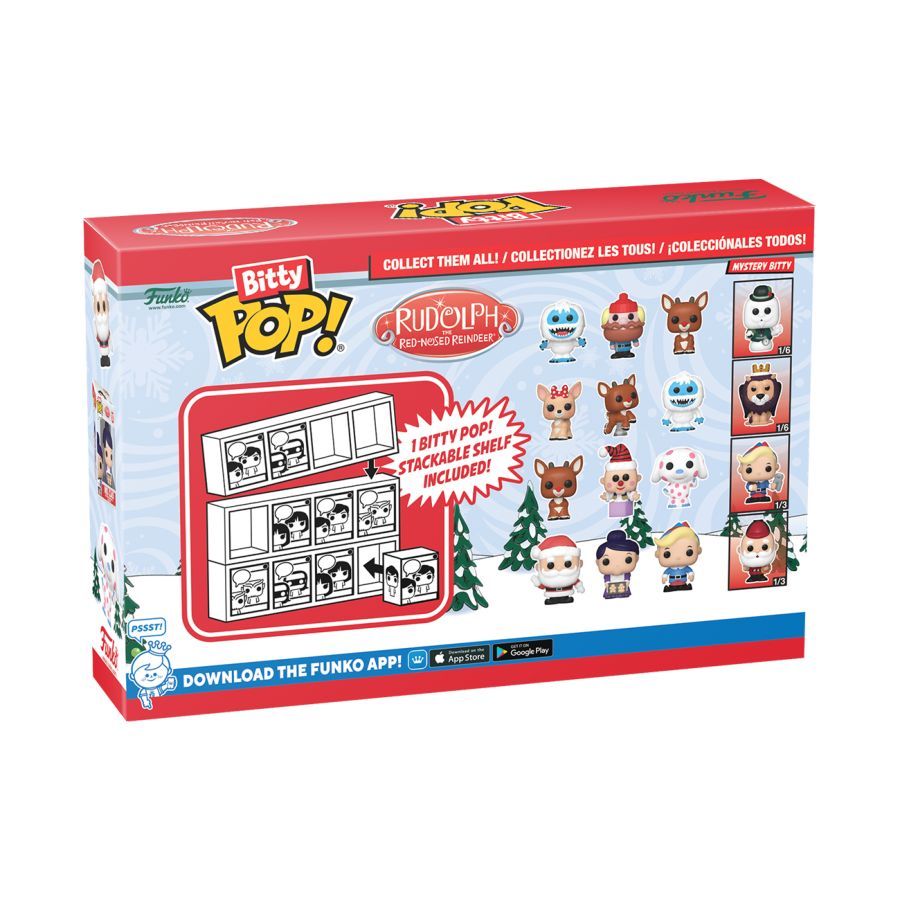 Rudolph- Clarice Bitty Pop! 4-Pack (Pop! Vinyl)