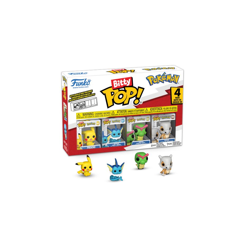 Pokemon – Pikachu Bitty Pop! 4-Pack