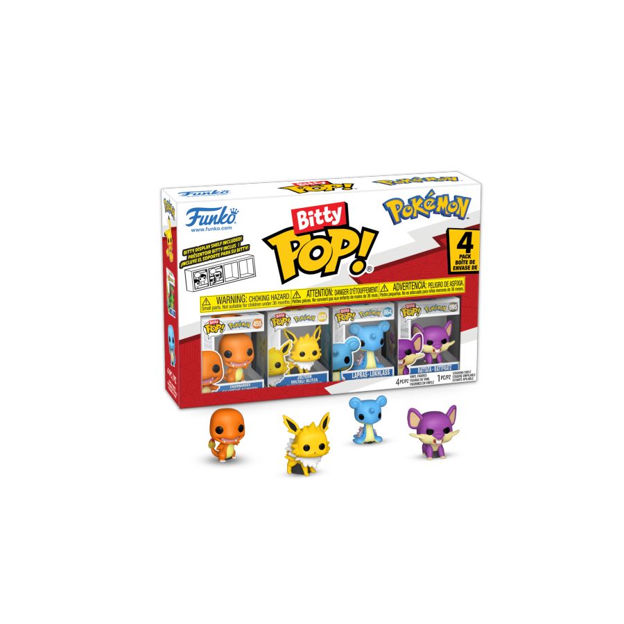 Pokemon - Charmander (Bitty Pop! 4-Pack)