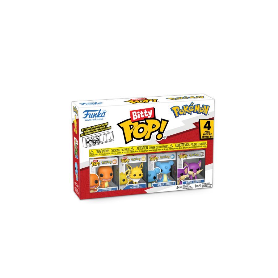 Pokemon - Charmander (Bitty Pop! 4-Pack)