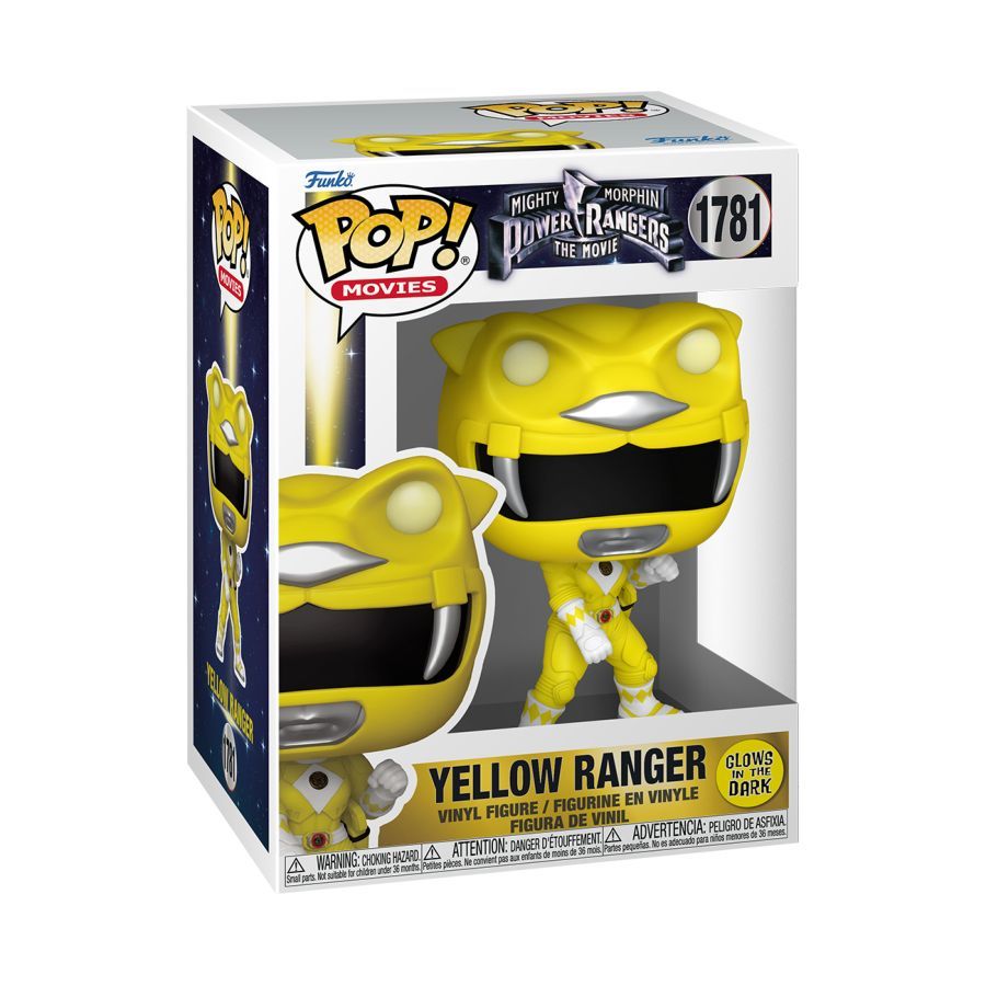 Power Rangers (1995) - Yellow Ranger Glow (Pop! Vinyl)