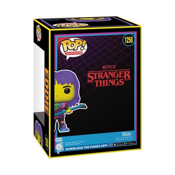 Stranger Things - Eddie With Guitar Blacklight (Pop! Vinyl)