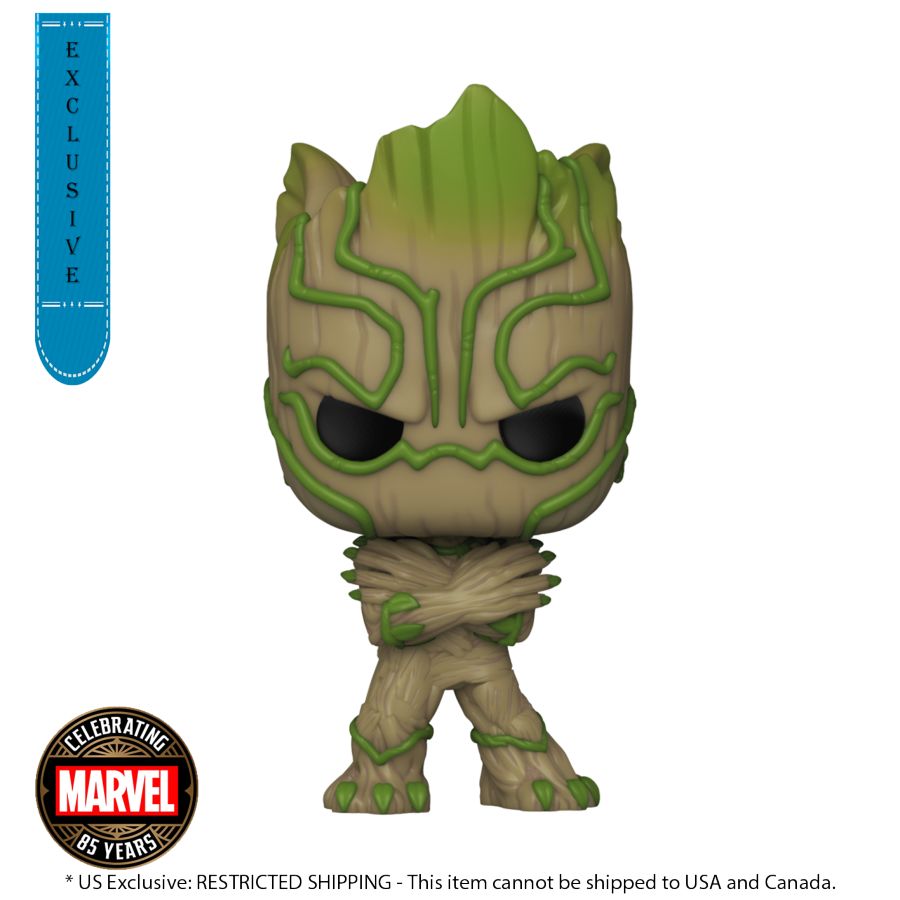 Marvel 85th: We Are Groot - Black Panther (Pop! Vinyl)