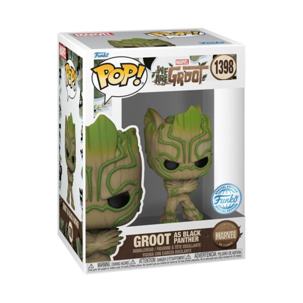 Marvel 85th: We Are Groot - Black Panther (Pop! Vinyl)