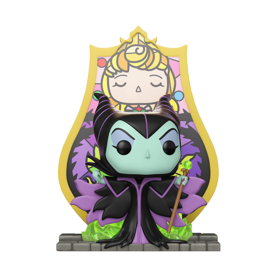 Disney: Villains - Maleficent Stained Glass Deluxe (Pop! Vinyl)