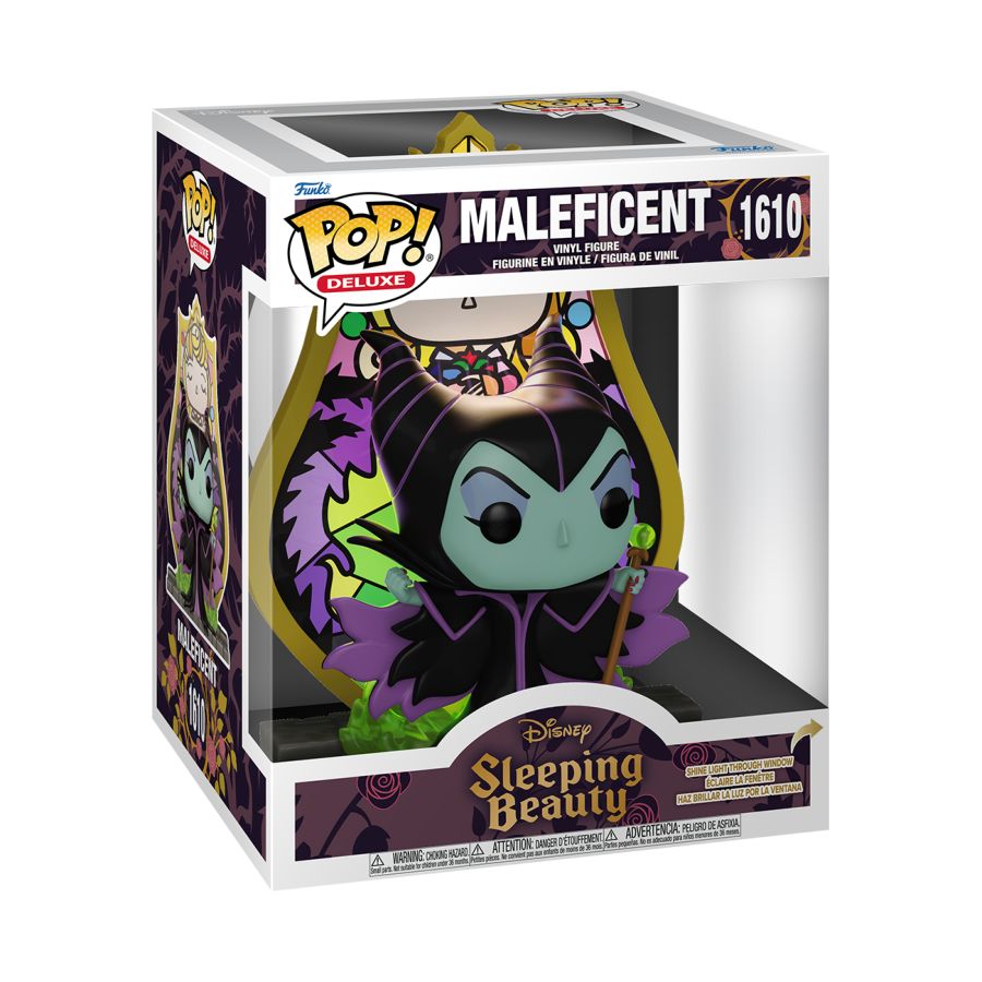 Disney: Villains - Maleficent Stained Glass Deluxe (Pop! Vinyl)