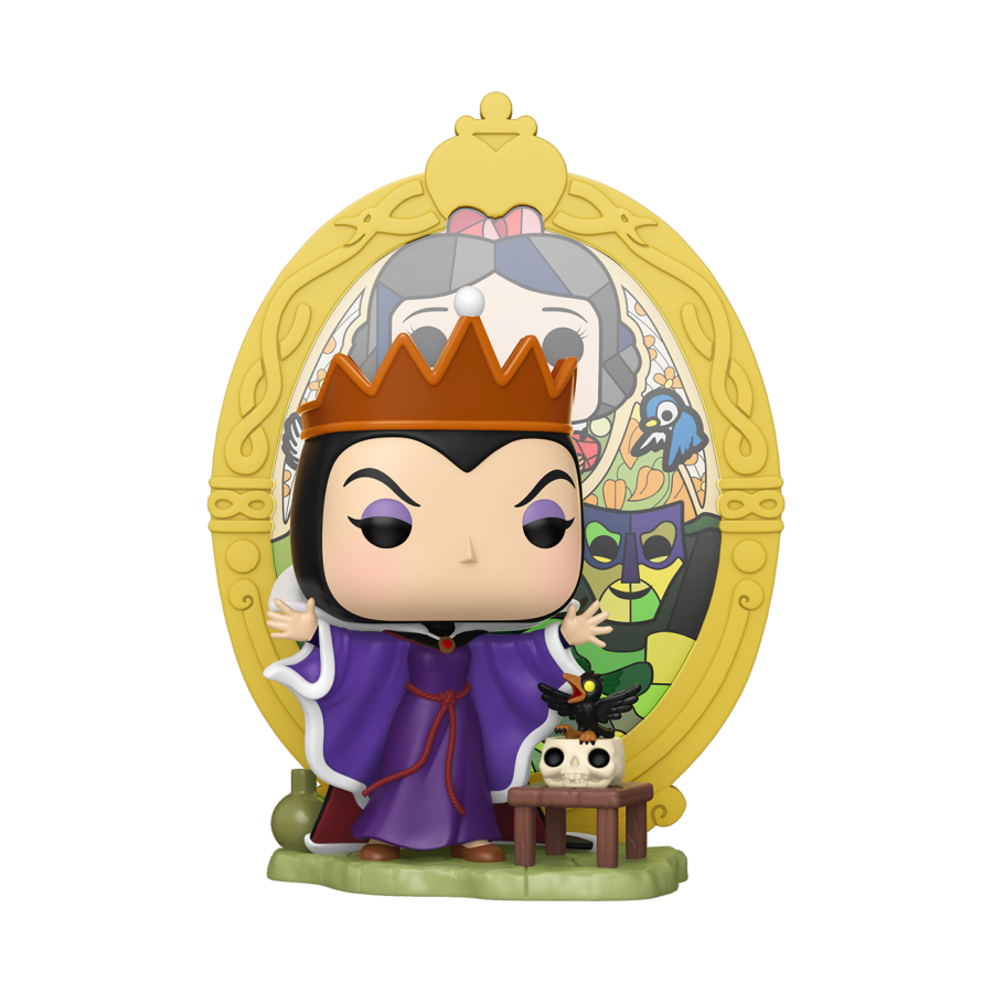 Disney: Villains - Evil Queen Stained Glass Deluxe (Pop! Vinyl)