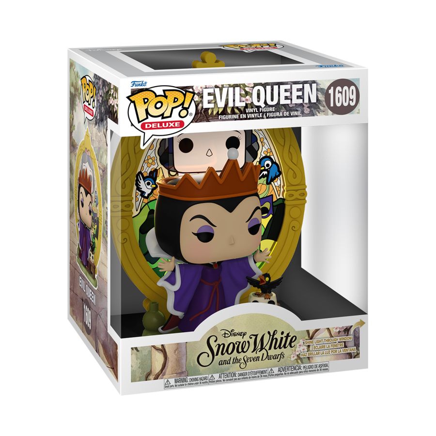 Disney: Villains - Evil Queen Stained Glass Deluxe (Pop! Vinyl)