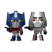 Transformers - Optimus And Megatron Metallic 2-Pack (Pop! Vinyl)