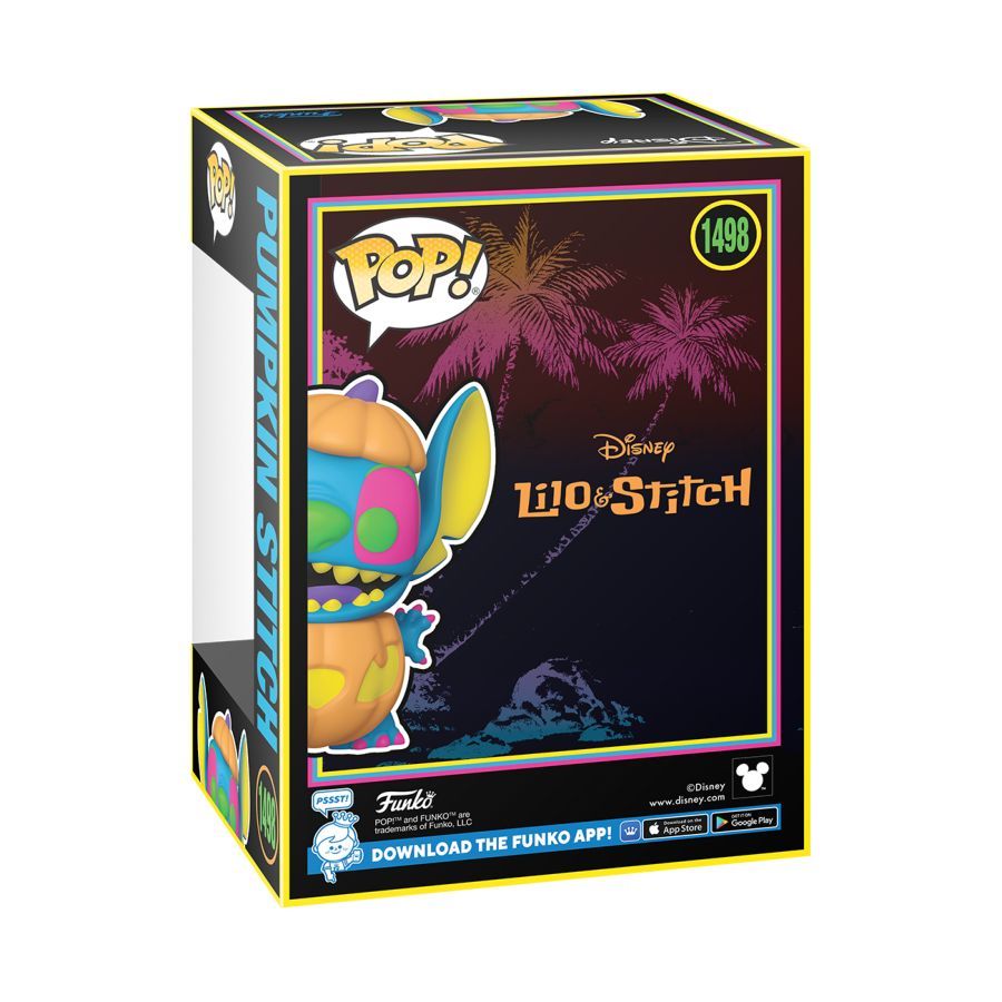 Lilo And Stitch - Pumpkin Stitch Blacklight (Pop! Vinyl)