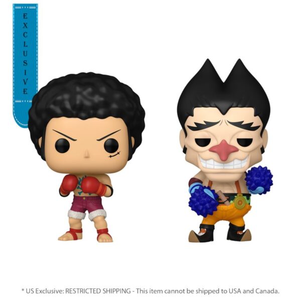 One Piece - Luffy And Foxy 2-Pack (Pop! Vinyl)
