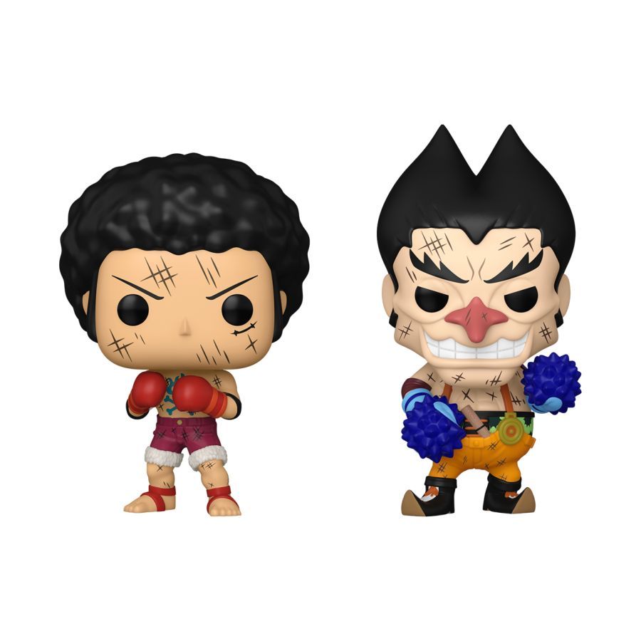 One Piece - Luffy And Foxy 2-Pack (Pop! Vinyl)