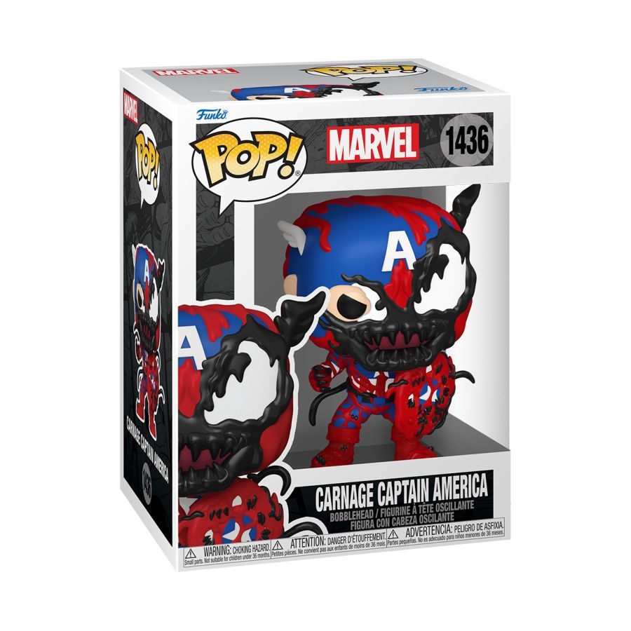 Marvel: Carnageized - Captain America (Pop! Vinyl)
