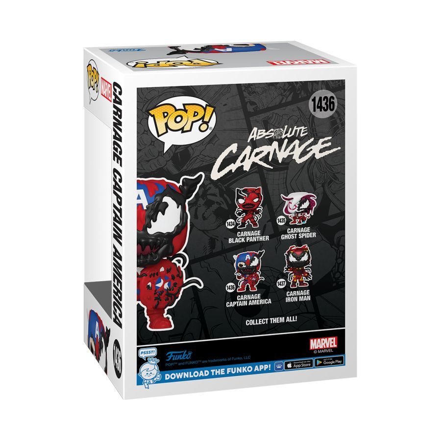 Marvel: Carnageized - Captain America (Pop! Vinyl)