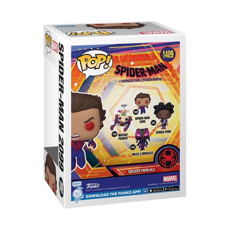 Spider-Man: Across the Spider-Verse – Spider-Man 2099 Unmasked (Pop! Vinyl)