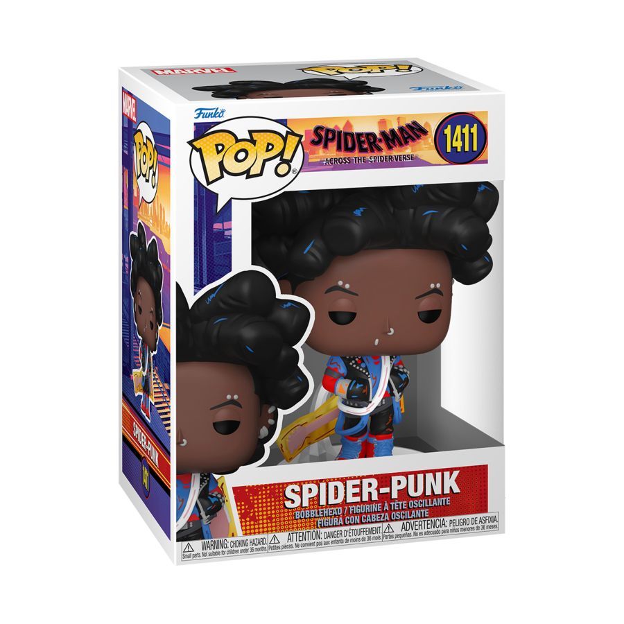 Spider-Man: Across the Spider-Verse – Spider-Punk Unmasked (Pop! Vinyl)