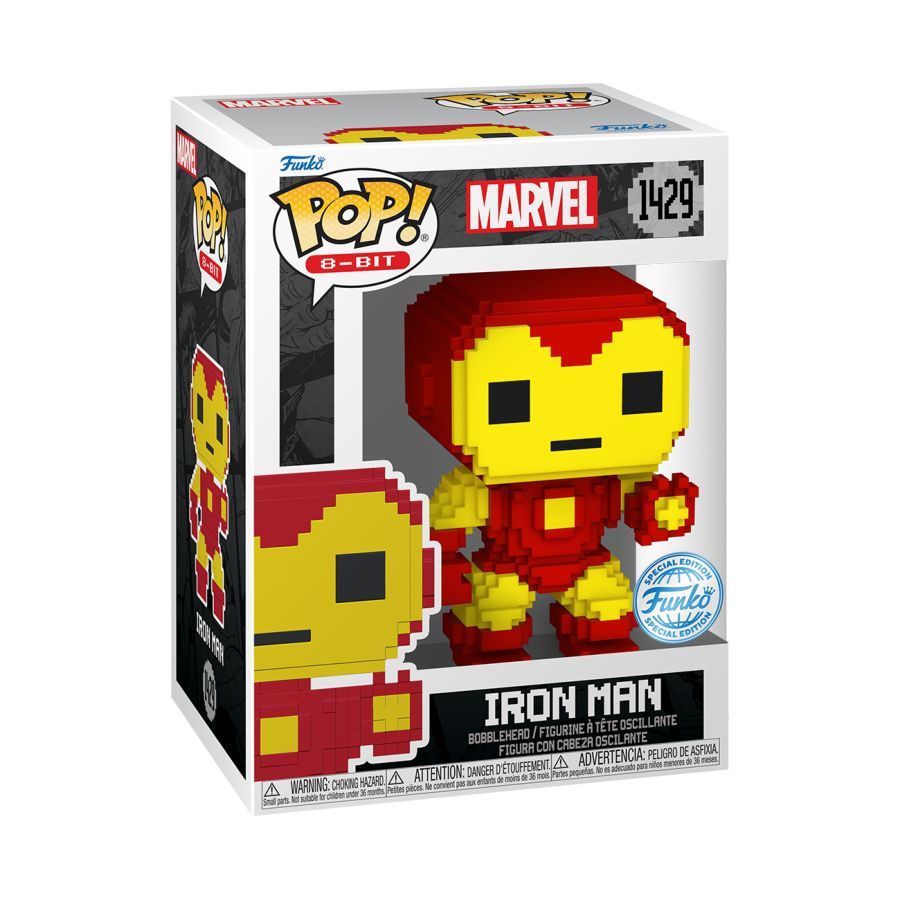 Marvel Comics: 8-Bit - Iron Man 8-Bit (Pop! Vinyl)