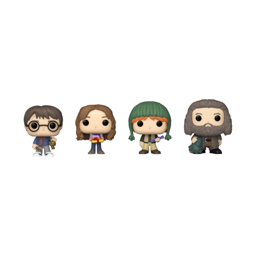 Harry Potter - Tree Holiday Pocket 4-Pack (Pop! Vinyl)