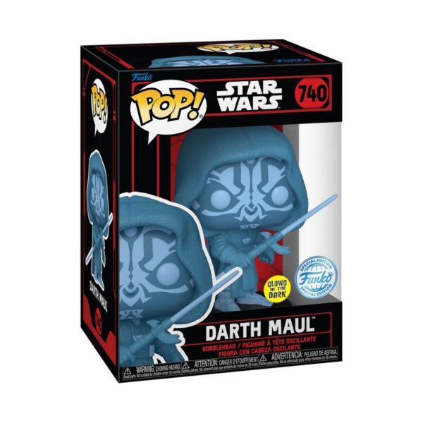 Star Wars: Darkside - Darth Maul Hologram Glow (Pop! Vinyl)