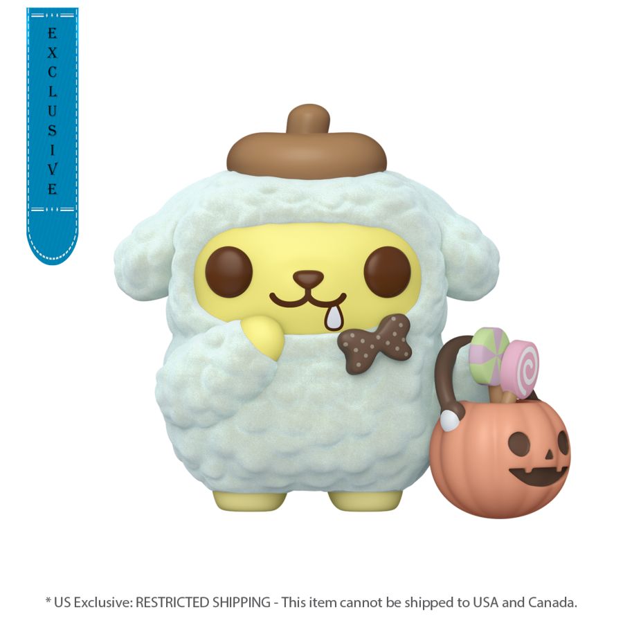 Sanrio - Pompompurin Halloween Flocked (Pop! Vinyl)