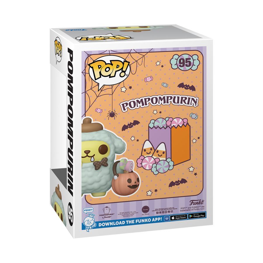 Sanrio - Pompompurin Halloween Flocked (Pop! Vinyl)