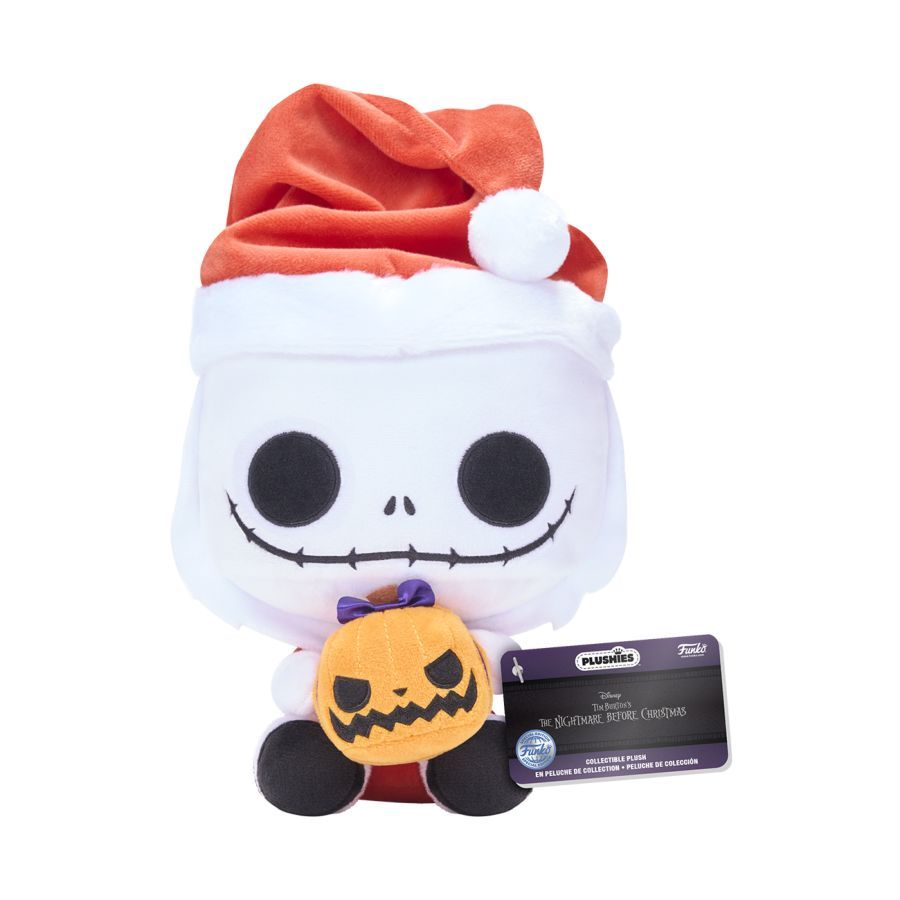 The Nightmare Before Christmas – Santa Jack with Jack-o-lantern  7″ (Pop! Plush)