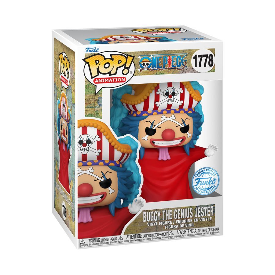 One Piece – Buggy The Genius Jester (Pop! Vinyl)