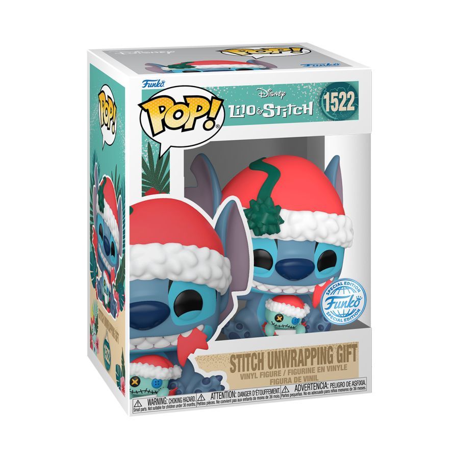 Lilo & Stitch – Stitch Unwrapping Gift (Pop! Vinyl)