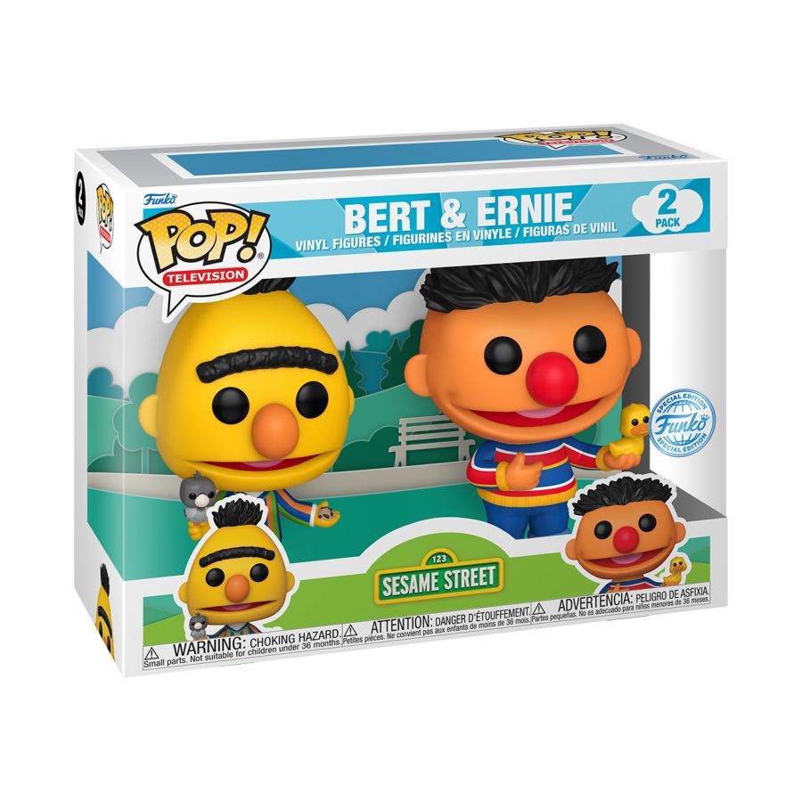 Sesame Street – Bert & Ernie 2-Pack (Pop! Vinyl)