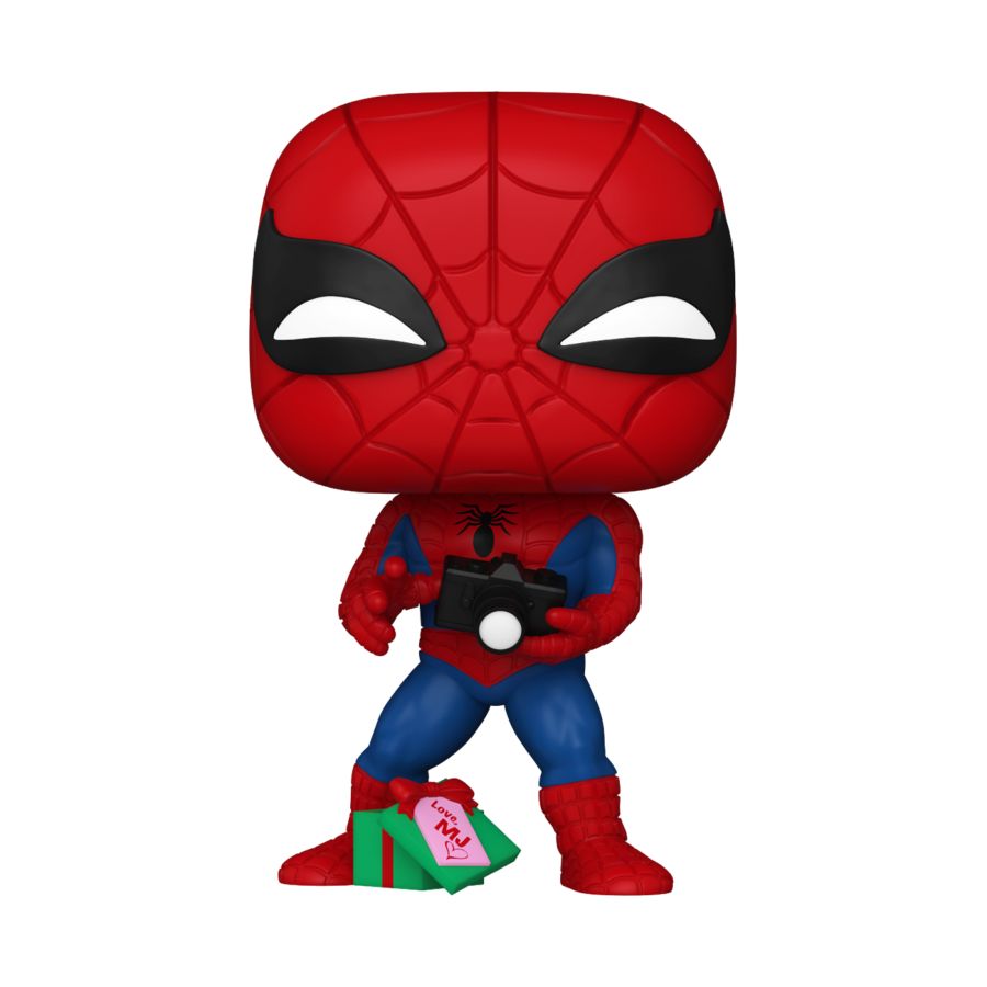 Marvel - Spiderman With Gift Holiday V2 (Pop! Vinyl)
