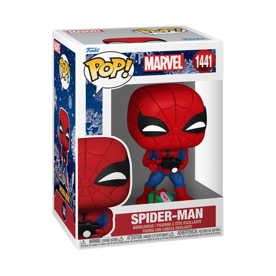 Marvel - Spiderman With Gift Holiday V2 (Pop! Vinyl)