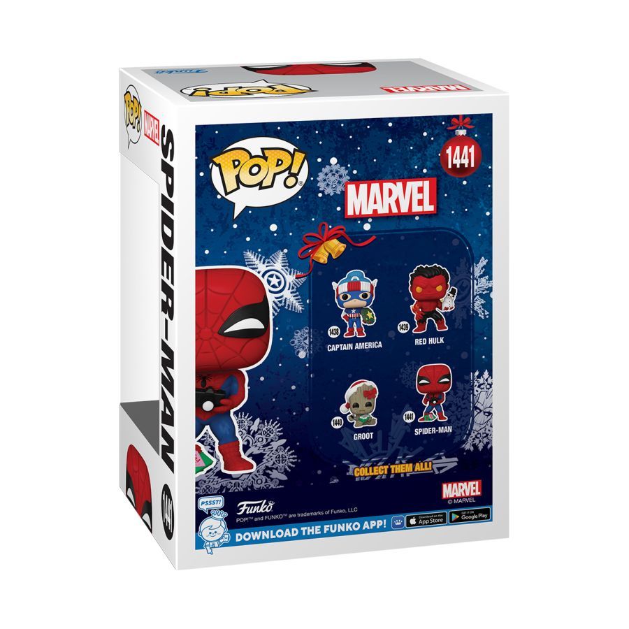 Marvel - Spiderman With Gift Holiday V2 (Pop! Vinyl)
